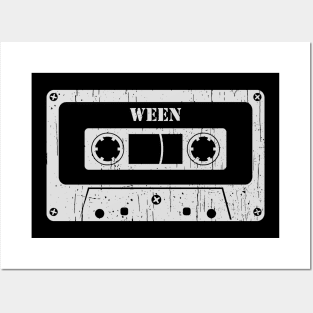 Ween - Vintage Cassette White Posters and Art